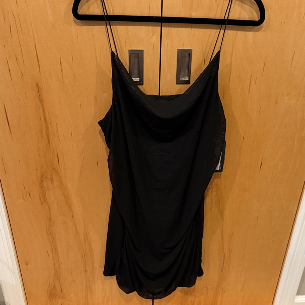 Wild Fable Elegant Black Mini Dress